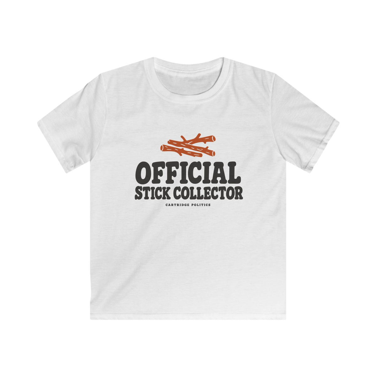 Kids Official Stick Collector T-shirt