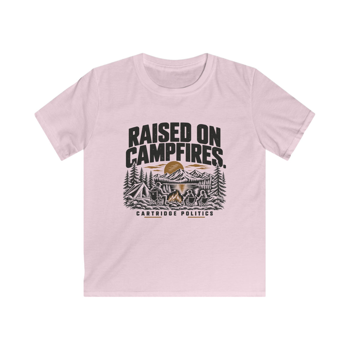 Kids Raised on Campfires T-shirt