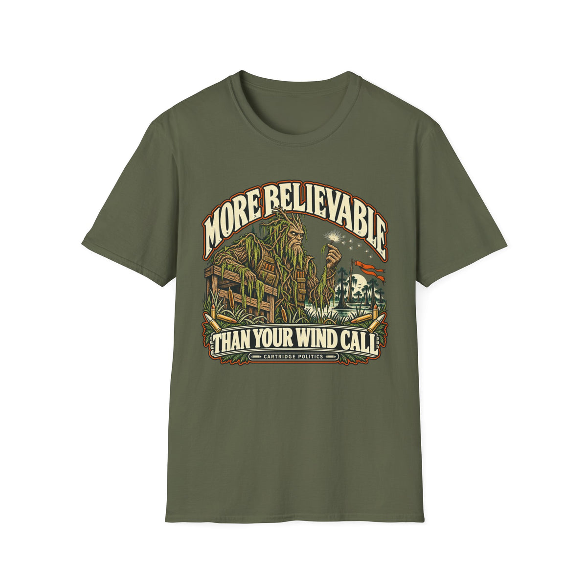 More Believable Than Swamp Guardian T-shirt