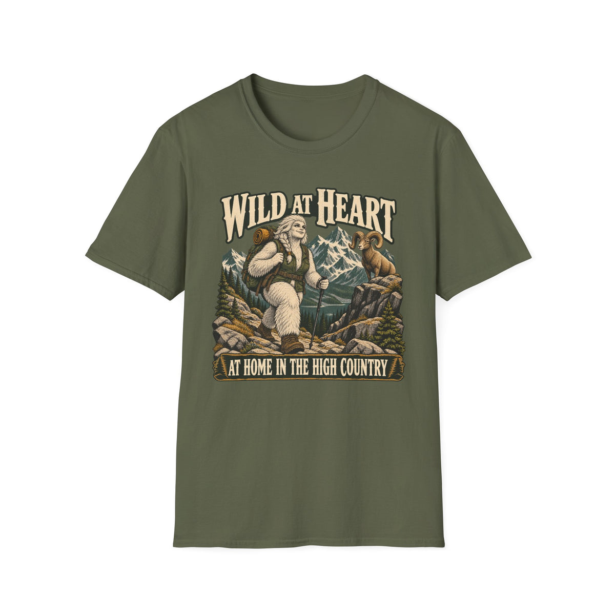 Wild At Heart Yeti T-shirt