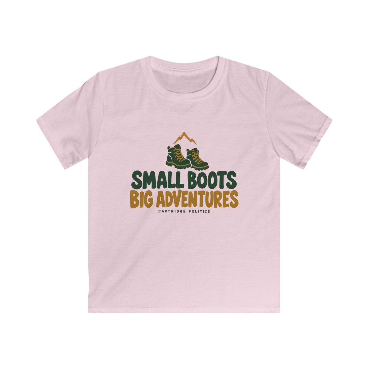 Kids Small Boots Big Adventures T-shirt