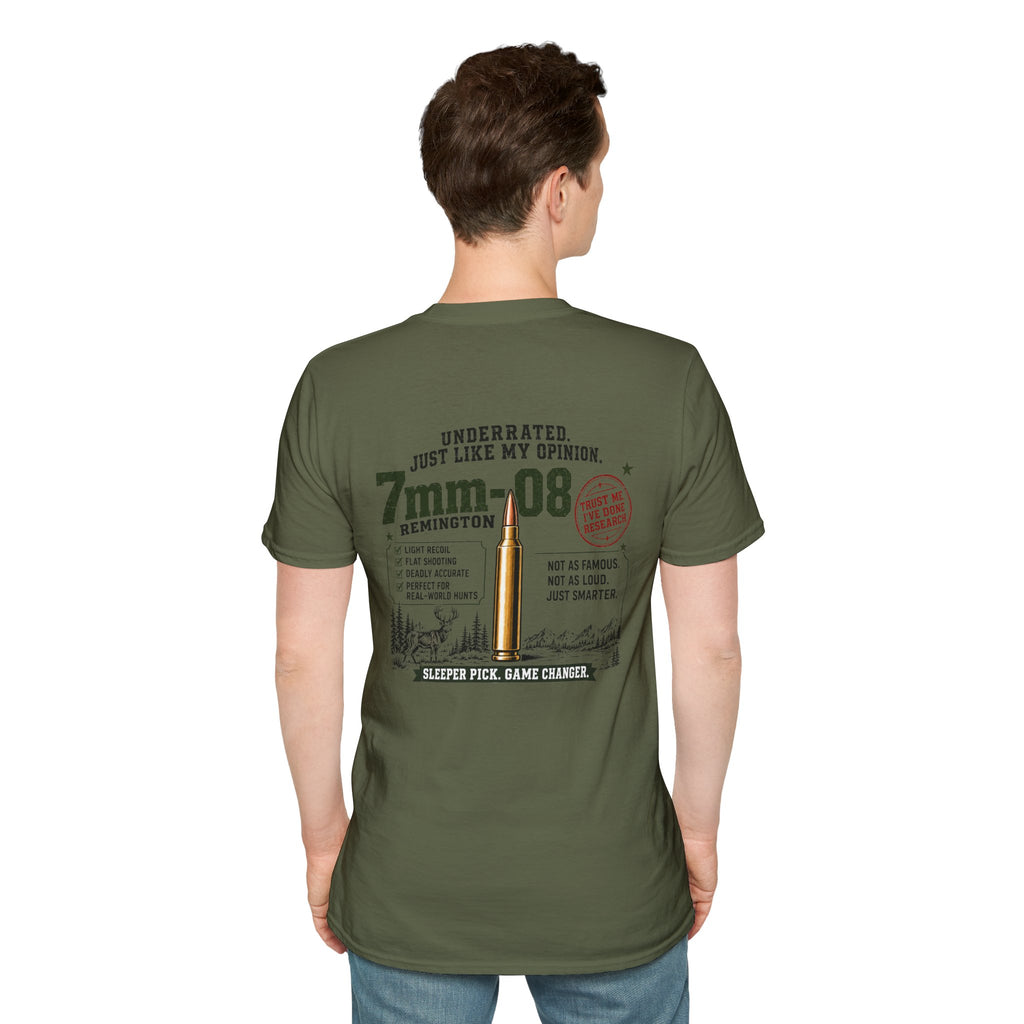 Team 7mm-08 Remington Detailed T-shirt