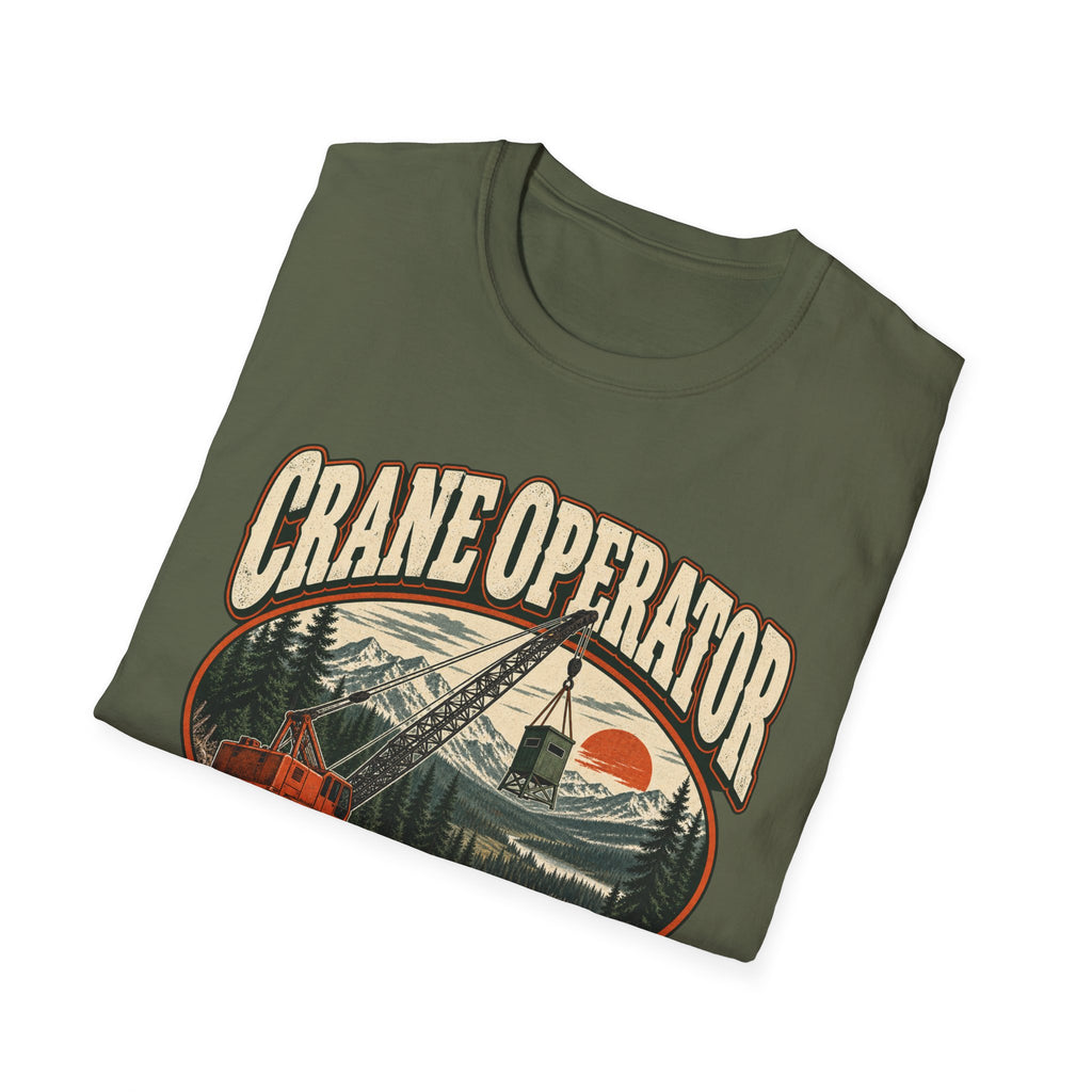 Old School Crane Operator T-shirt