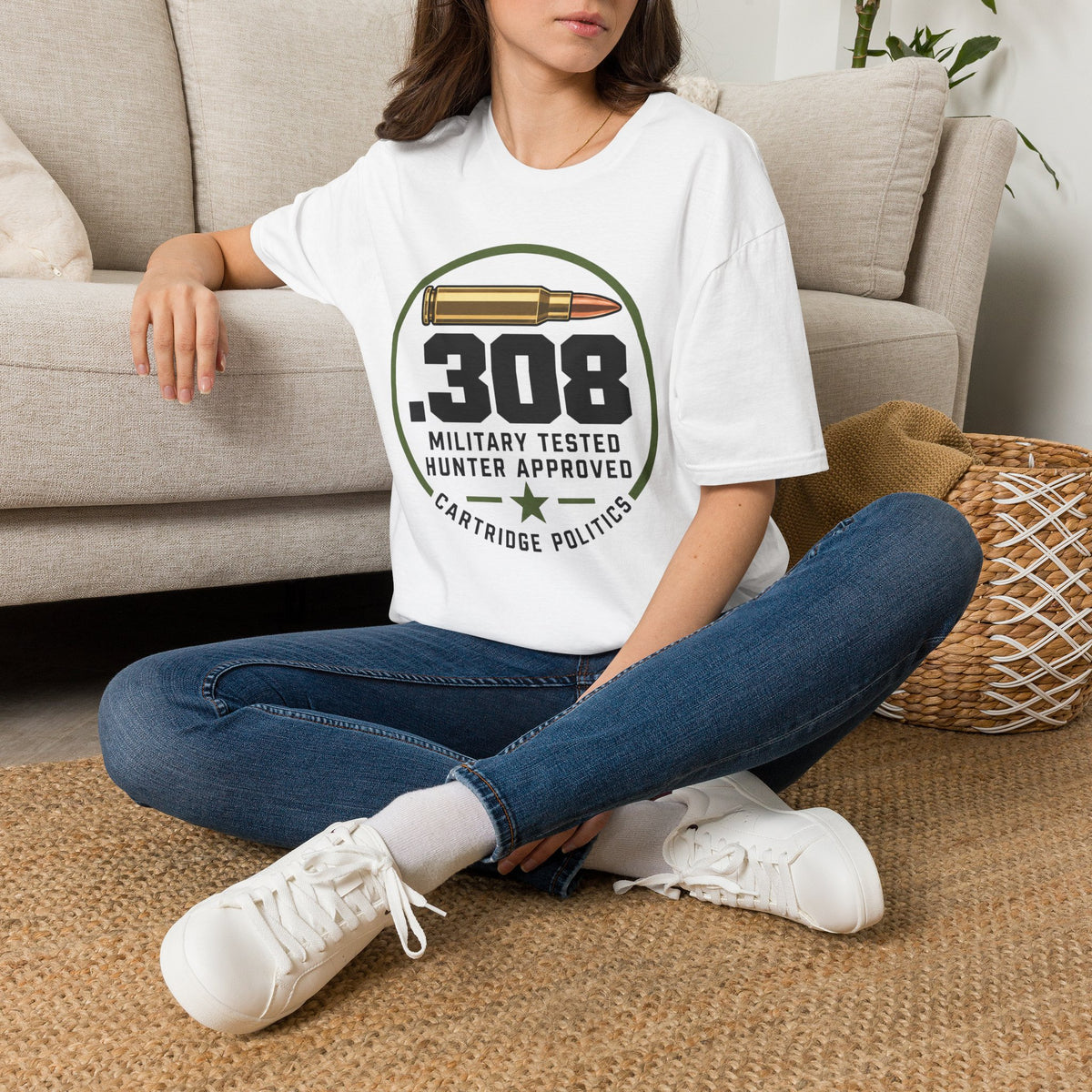 .308 Military Tested Hunter Approved T-shirt