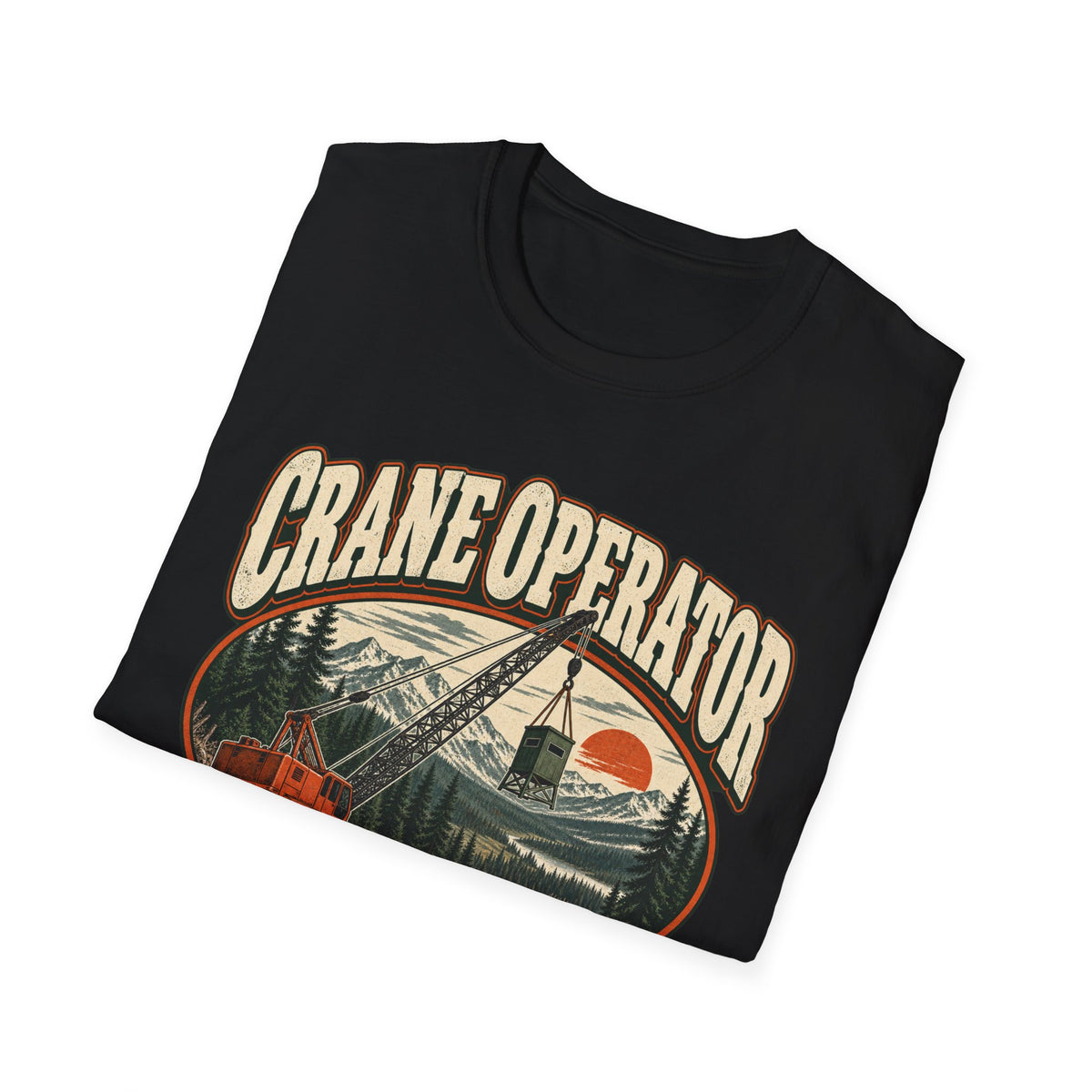 Old School Crane Operator T-shirt