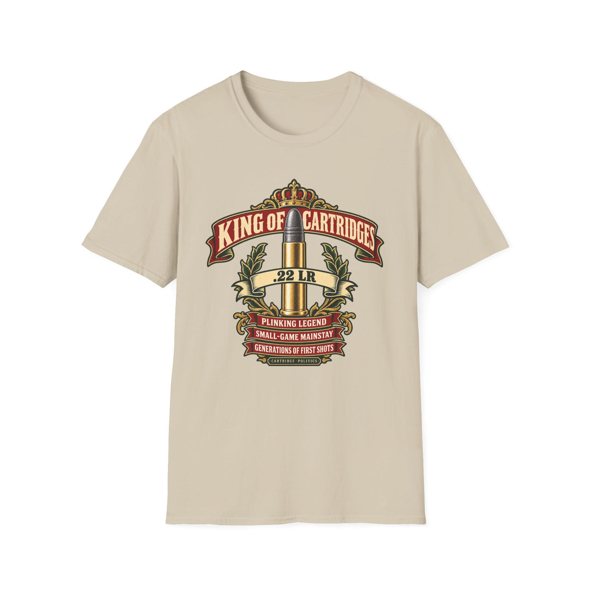 King of Cartridges .22 LR T-shirt
