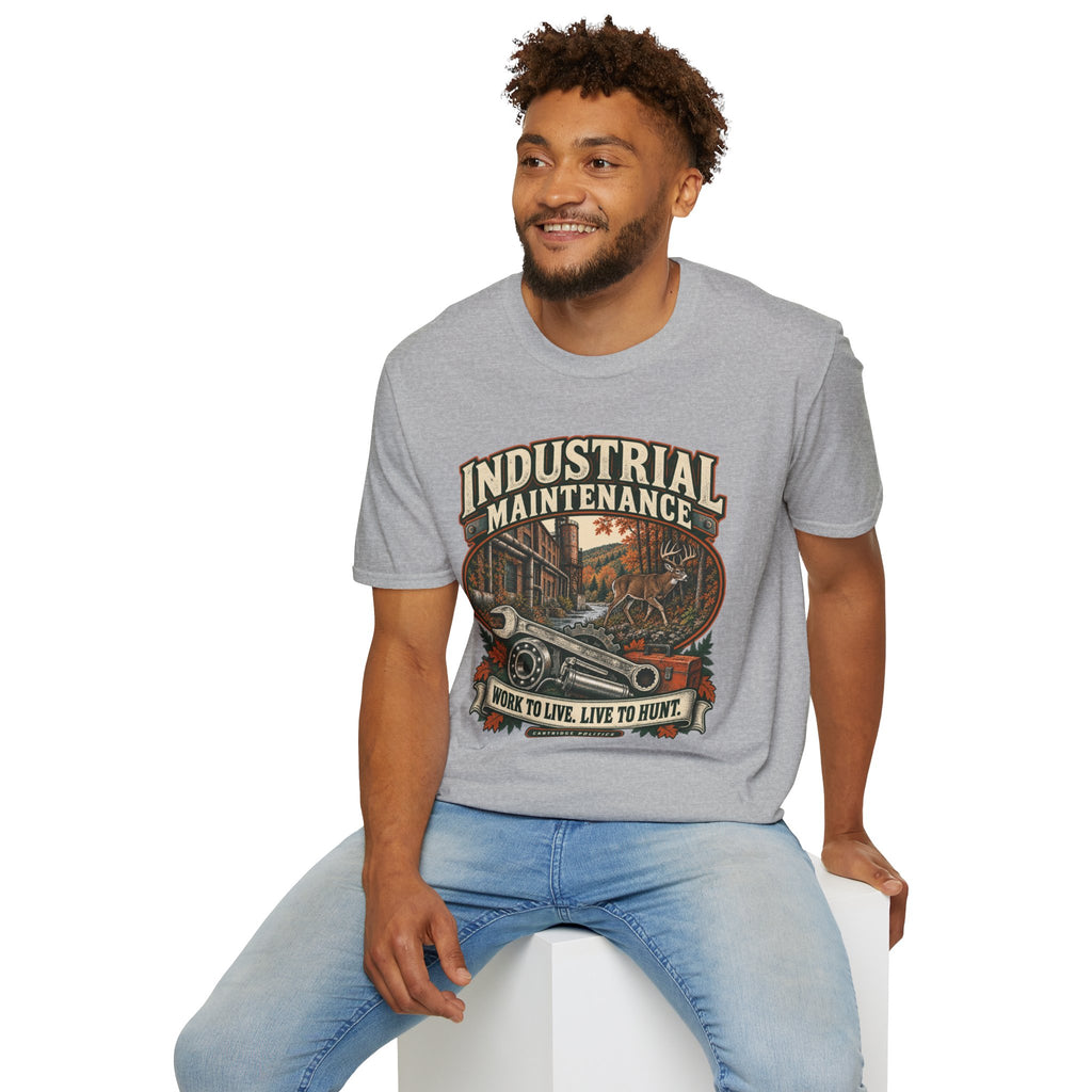 Old School Industrial Maintenance T-shirt