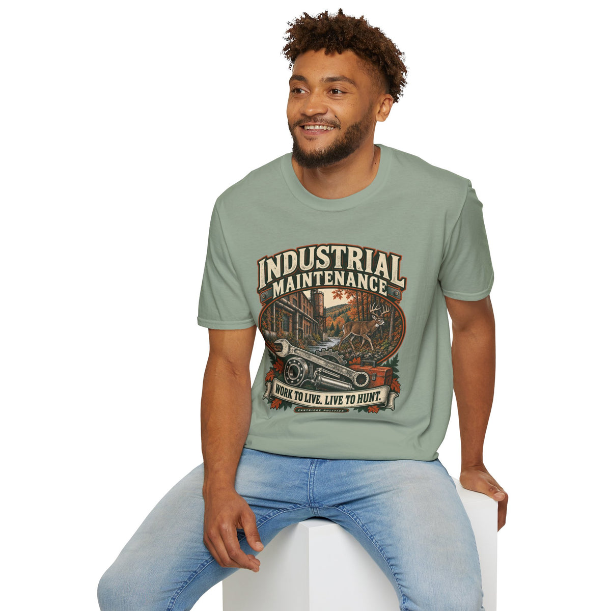 Old School Industrial Maintenance T-shirt