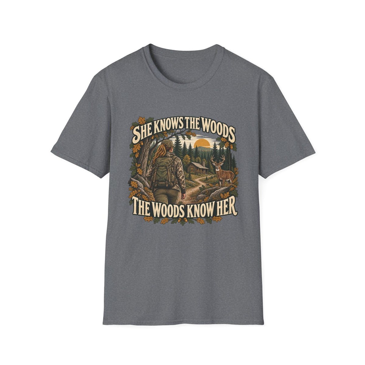 She Knows The Woods T-shirt