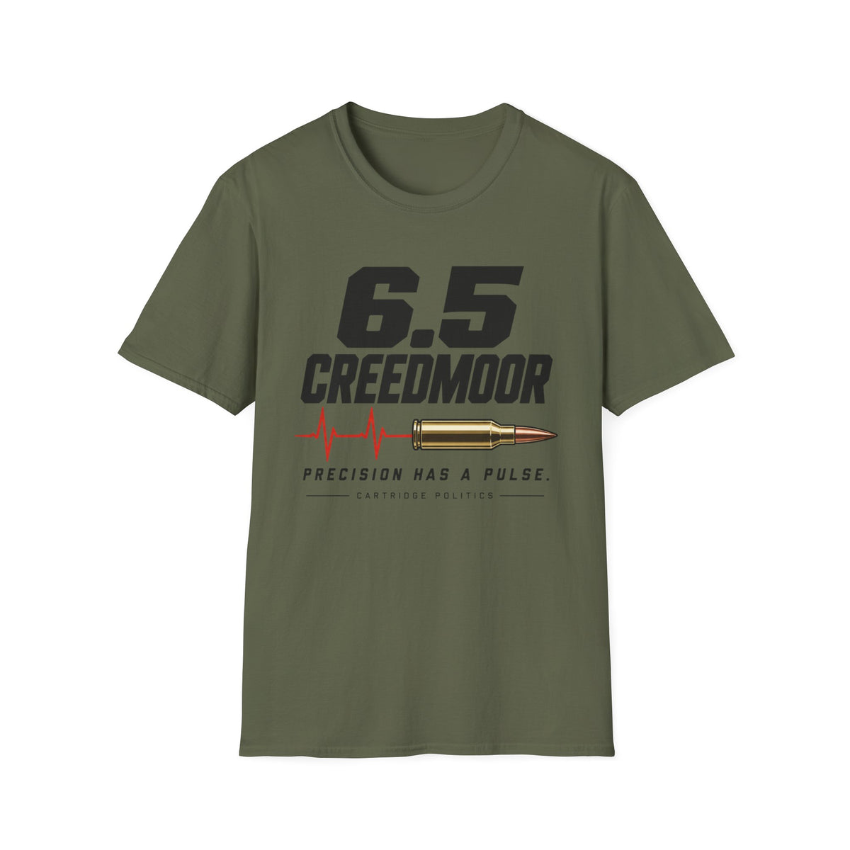 6.5 Creedmoor Precision has a Pulse T-shirt