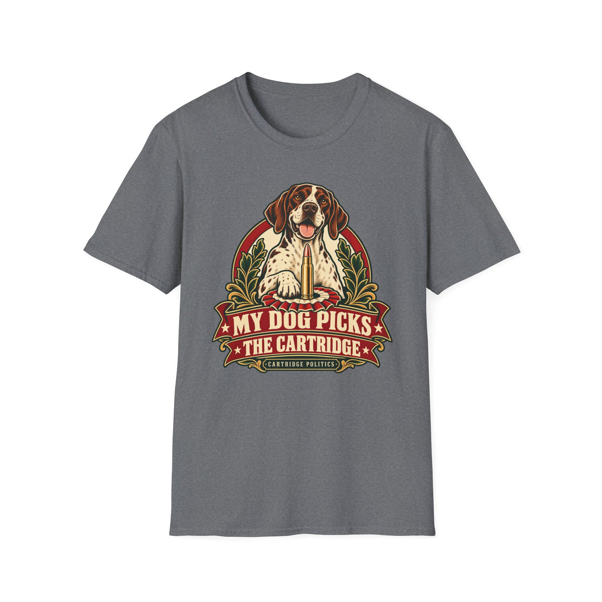 Bird Dog Picks the Cartridge T-shirt
