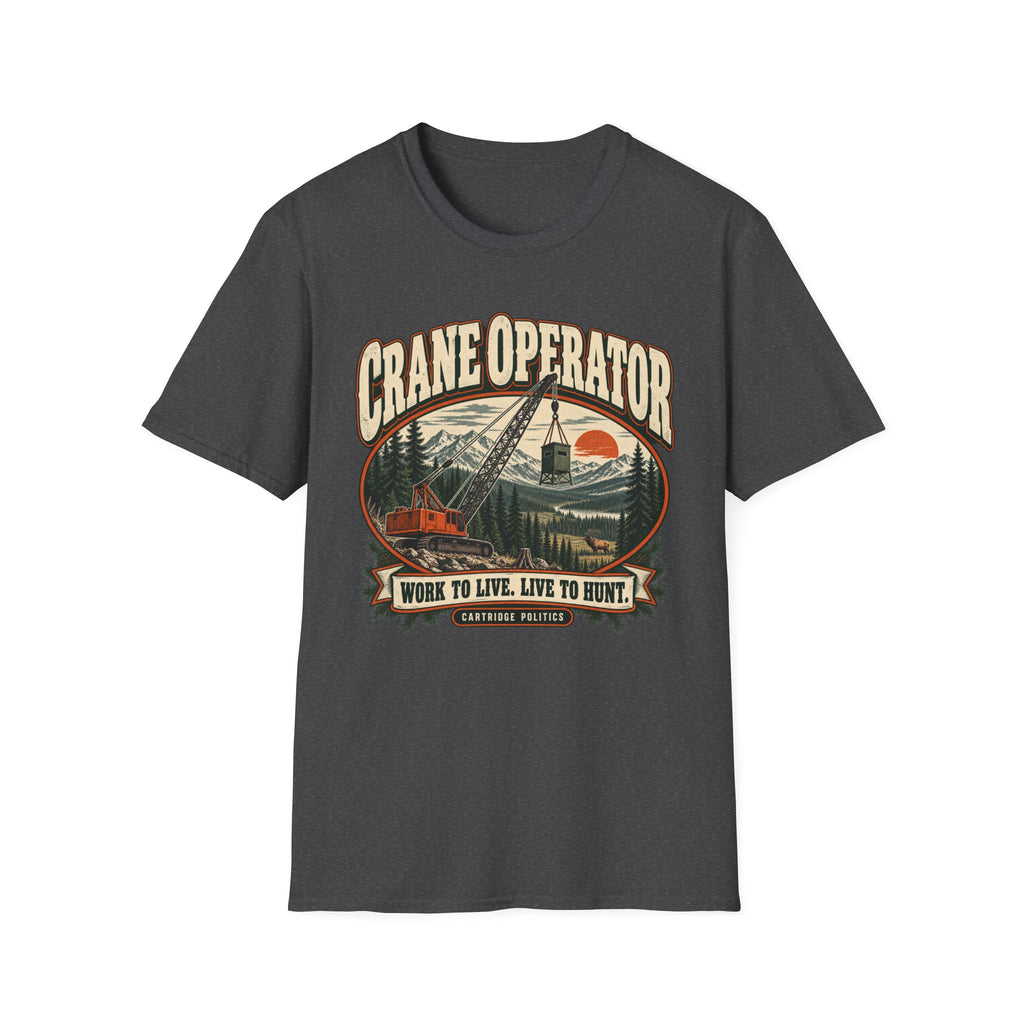 Old School Crane Operator T-shirt