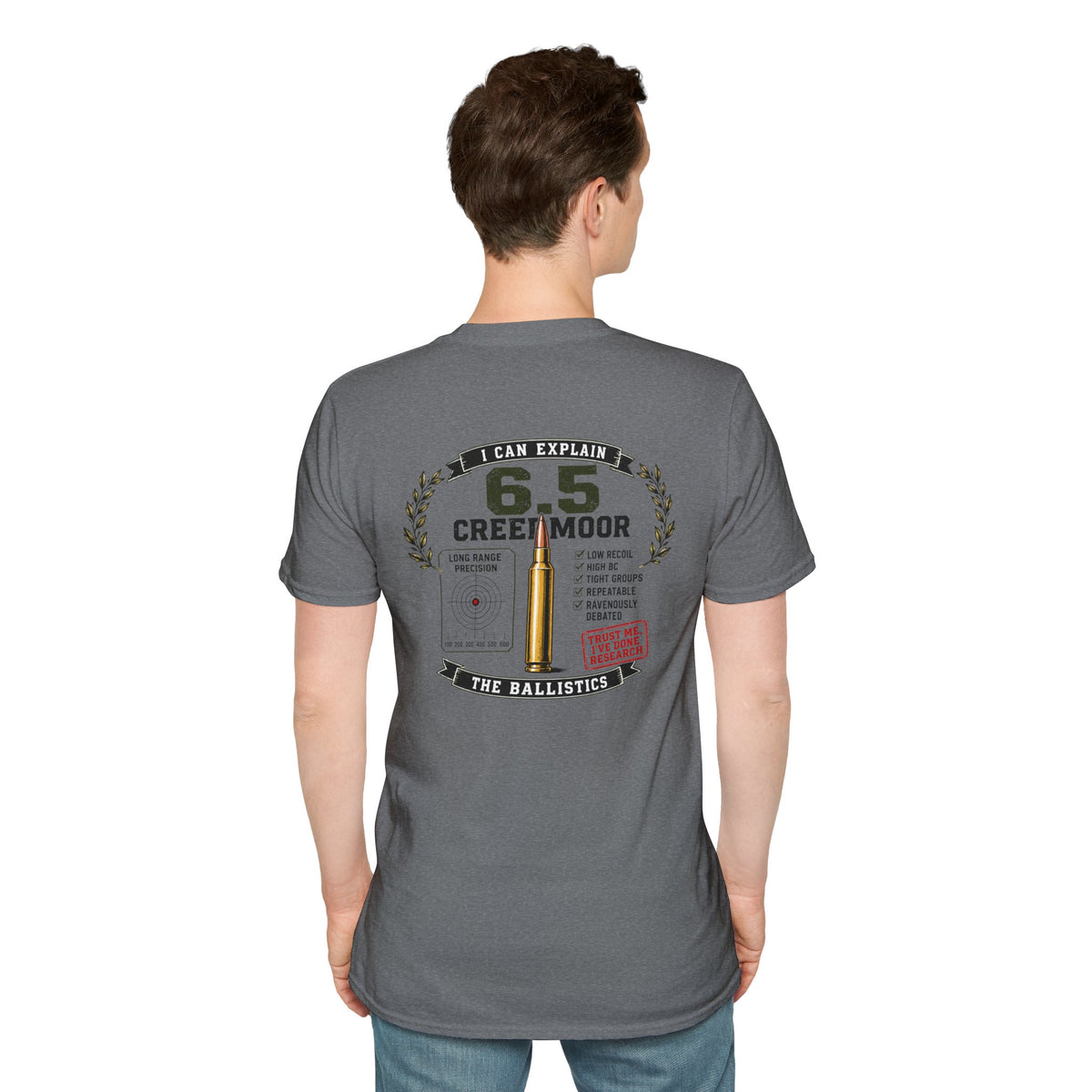 Team 6.5 Creedmoor Detailed T-shirt