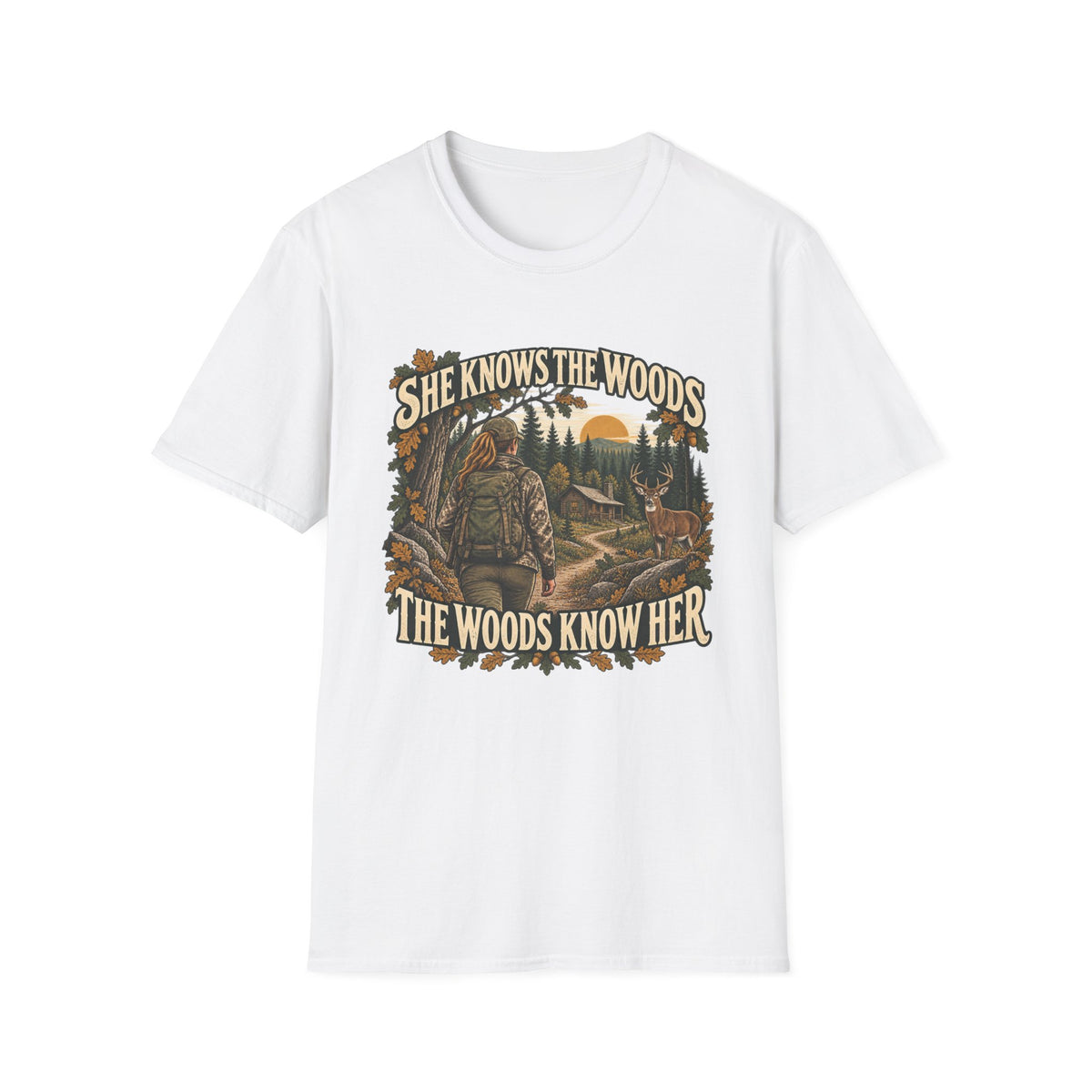 She Knows The Woods T-shirt