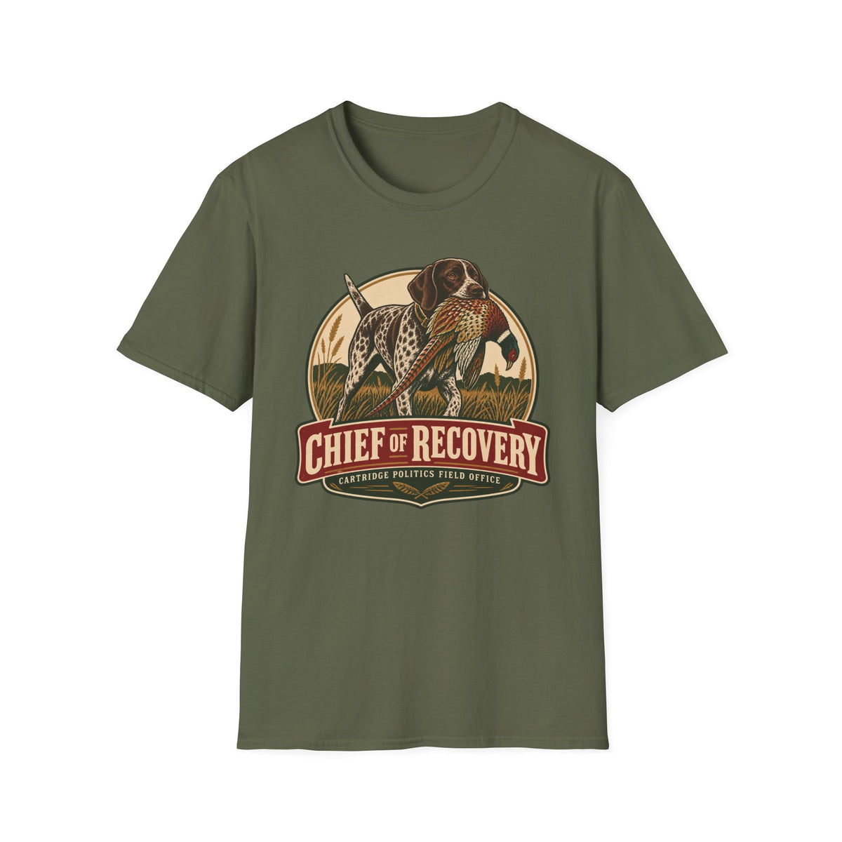 Bird Dog Chief of Recovery T-shirt
