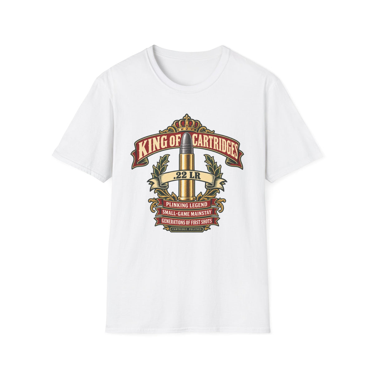 King of Cartridges .22 LR T-shirt