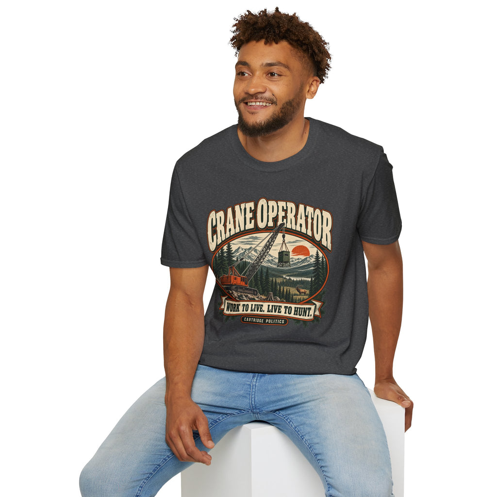 Old School Crane Operator T-shirt