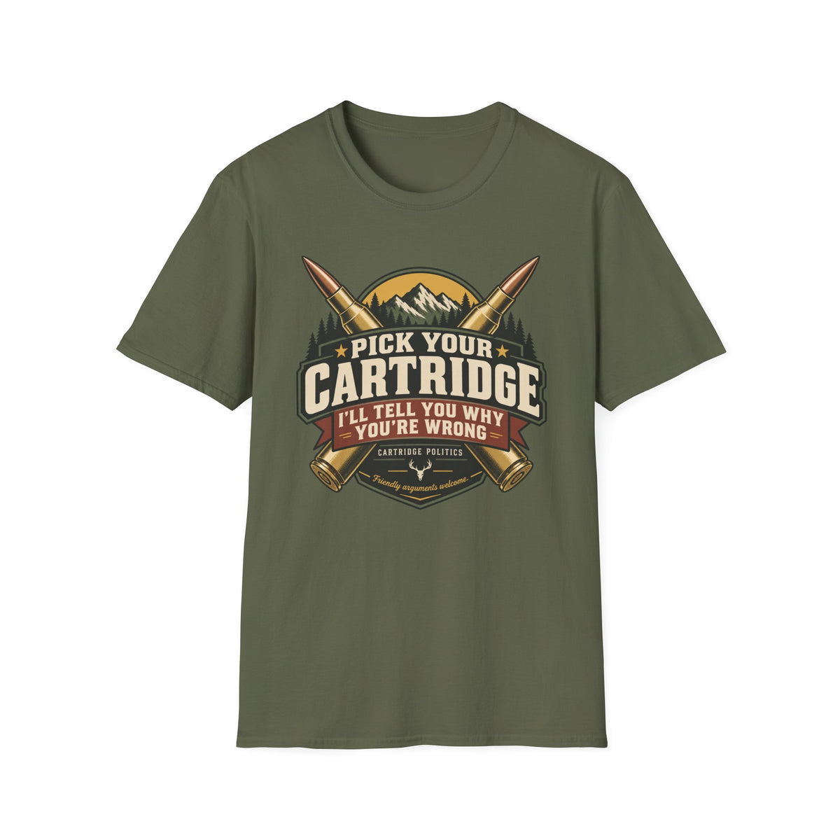 Pick your Cartridge You are Wrong T-shirt