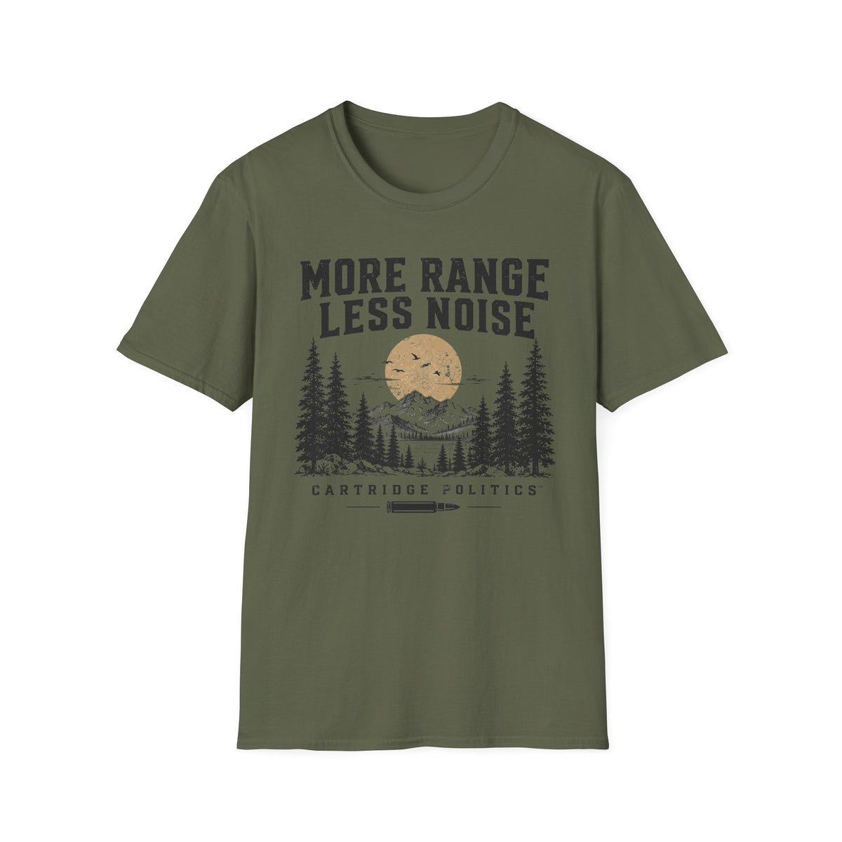 More Range Less Noise T-shirt