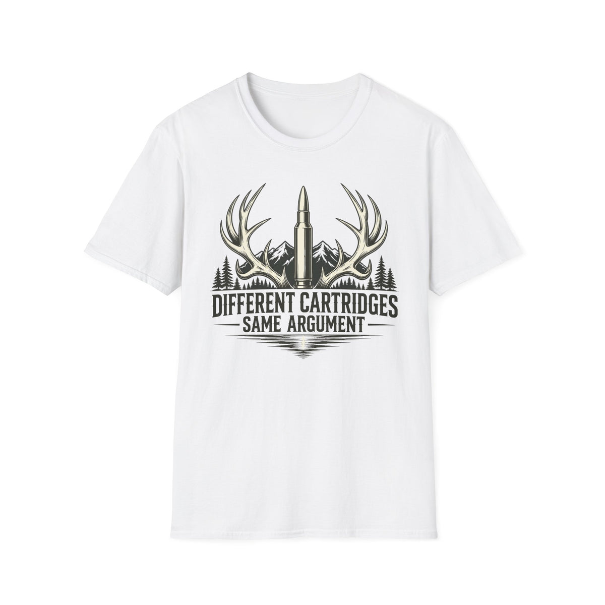Different Cartridges Same Argument T-shirt