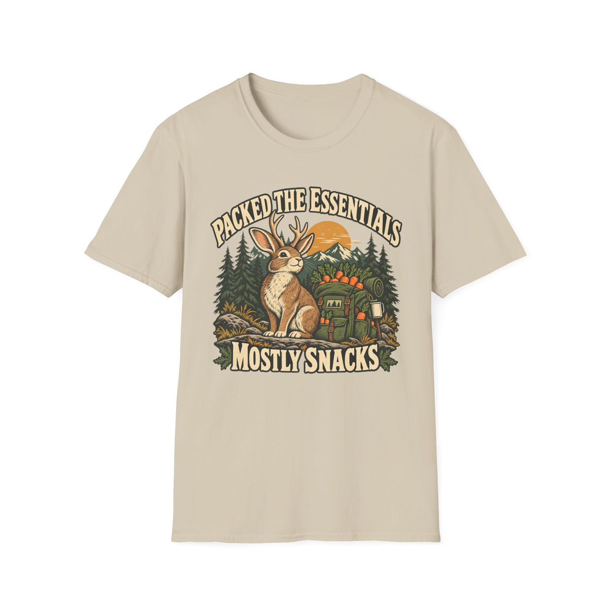 Jackalope Packed the Essentials T-shirt