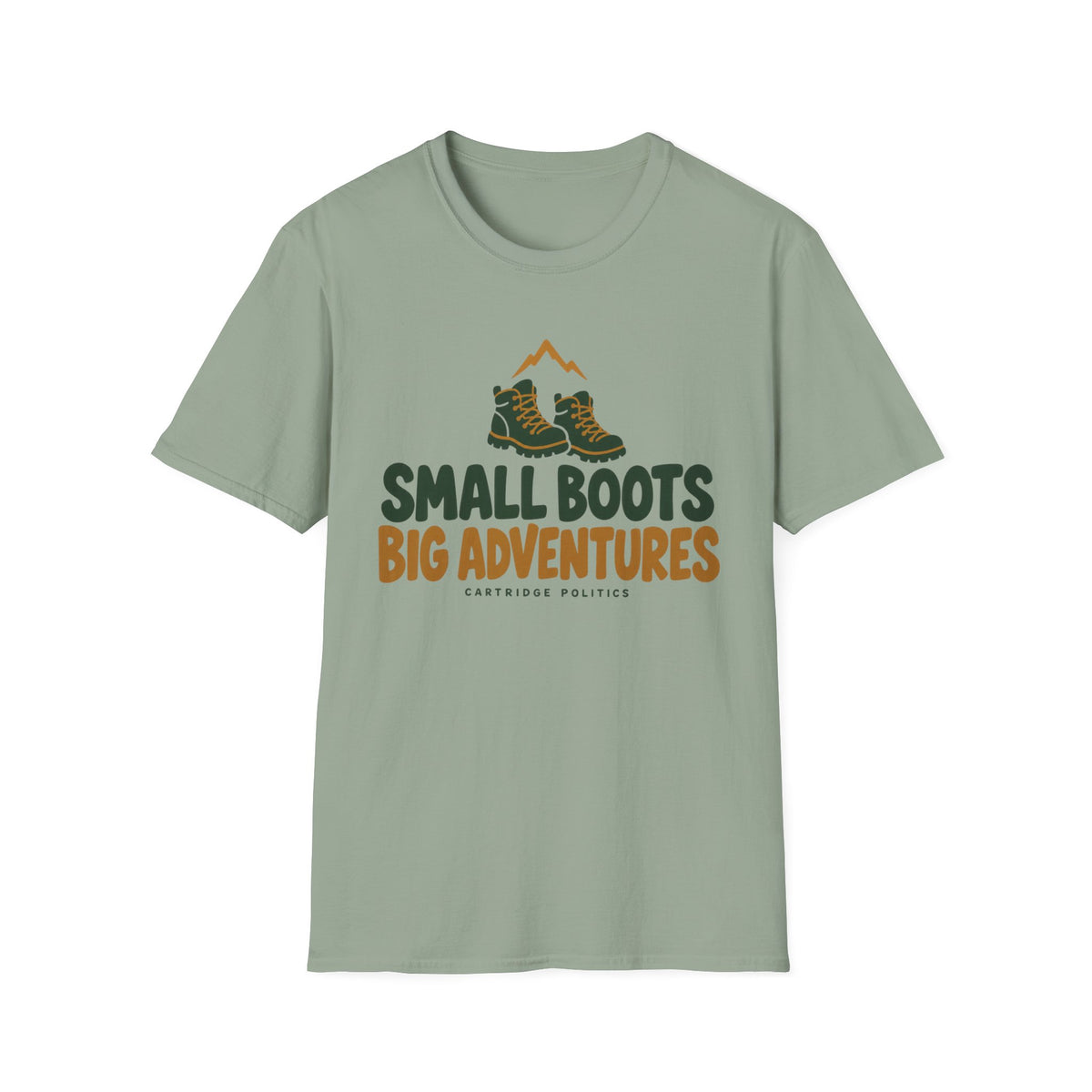 Small Boots Big Adventures T-shirt