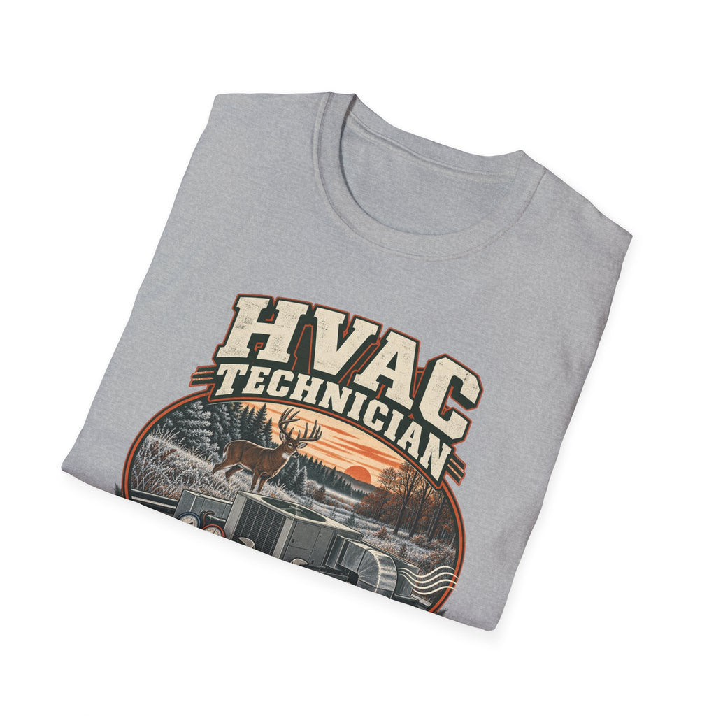 Old School HVAC Technician T-shirt