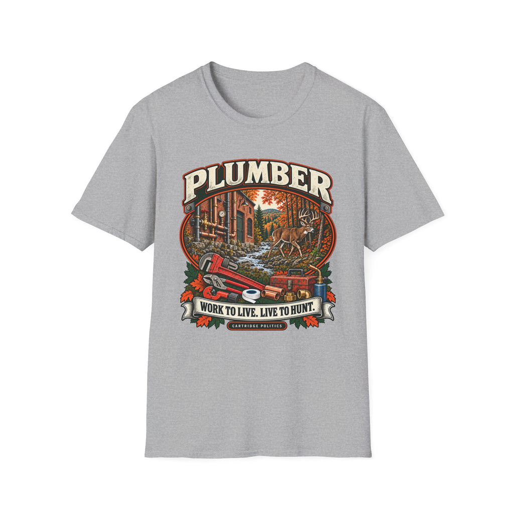 Old School Plumber T-shirt