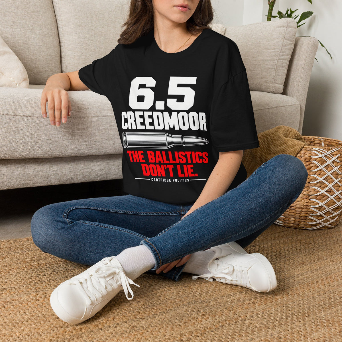 6.5 Creedmoor Ballistics Don't Lie T-shirt