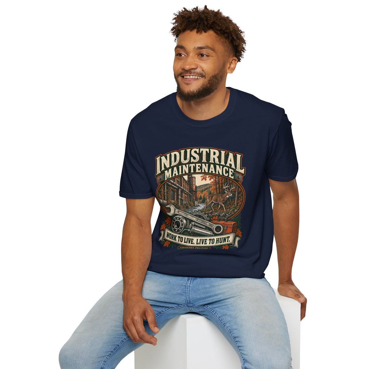 Old School Industrial Maintenance T-shirt