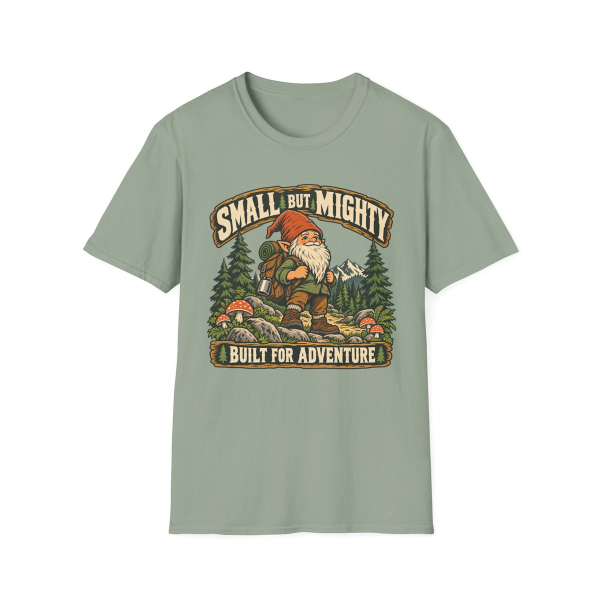 Kids Small But Mighty Gnome T-shirt