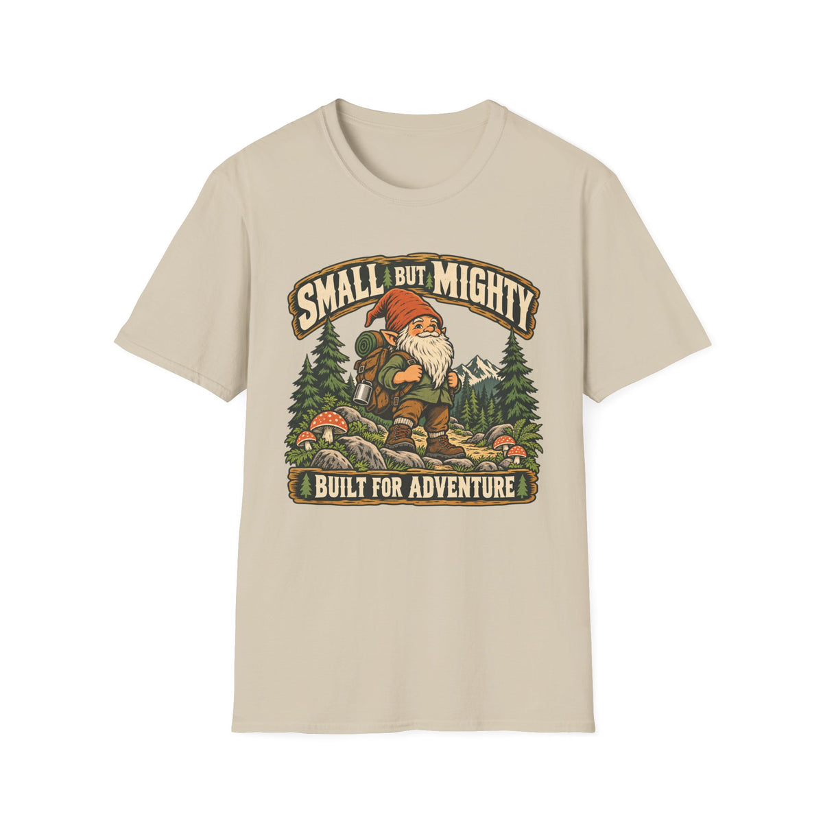 Kids Small But Mighty Gnome T-shirt