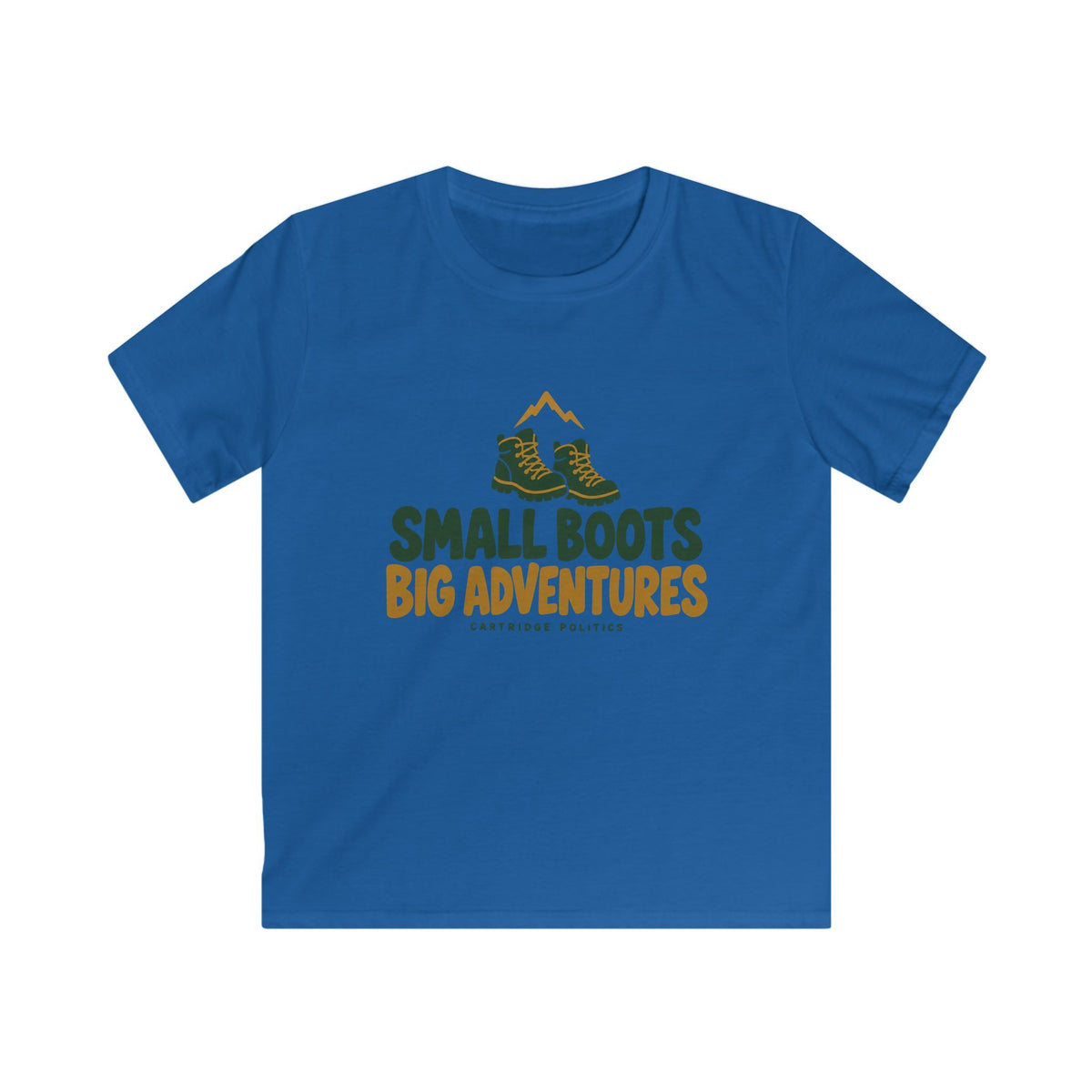 Kids Small Boots Big Adventures T-shirt