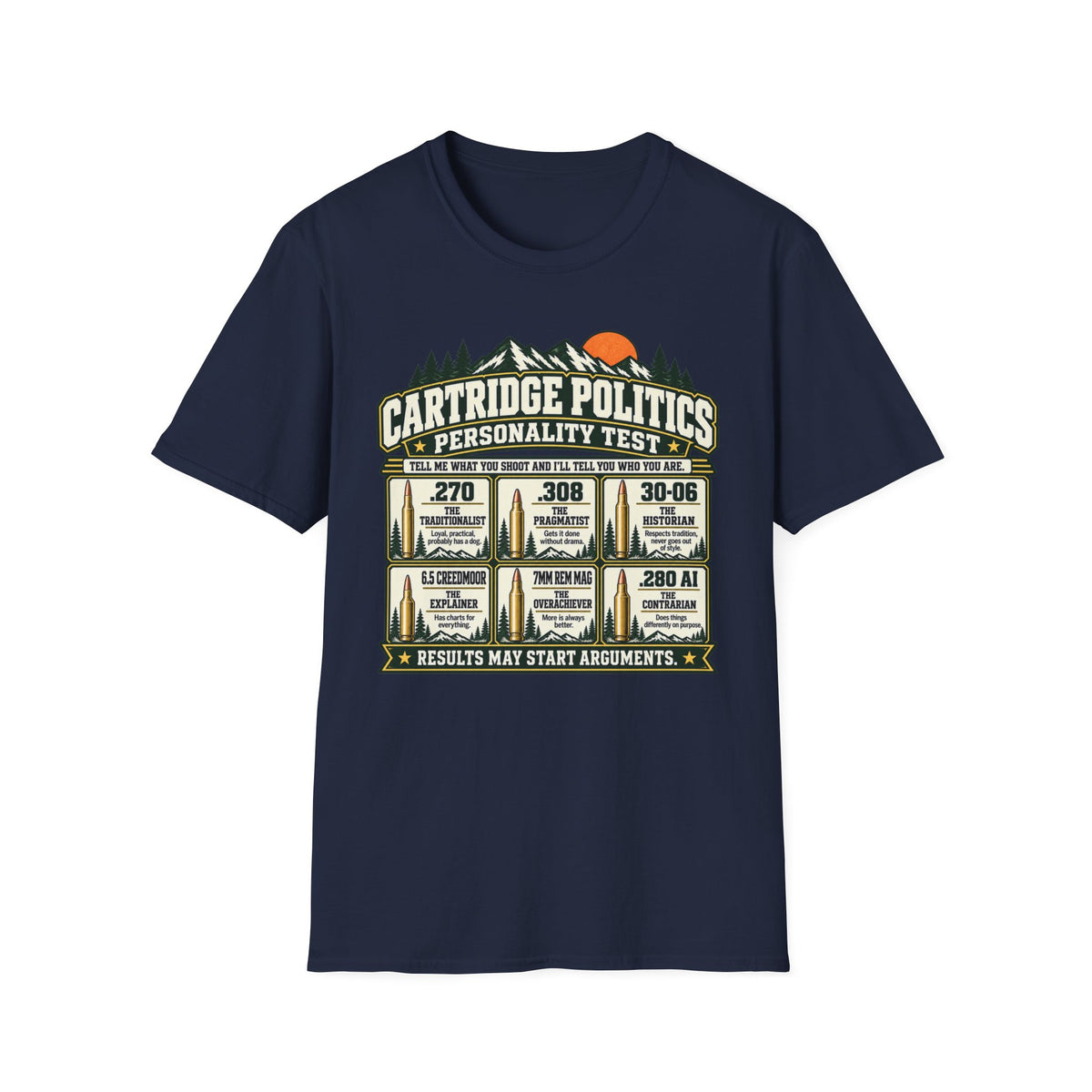 Cartridge Personality Test T-shirt