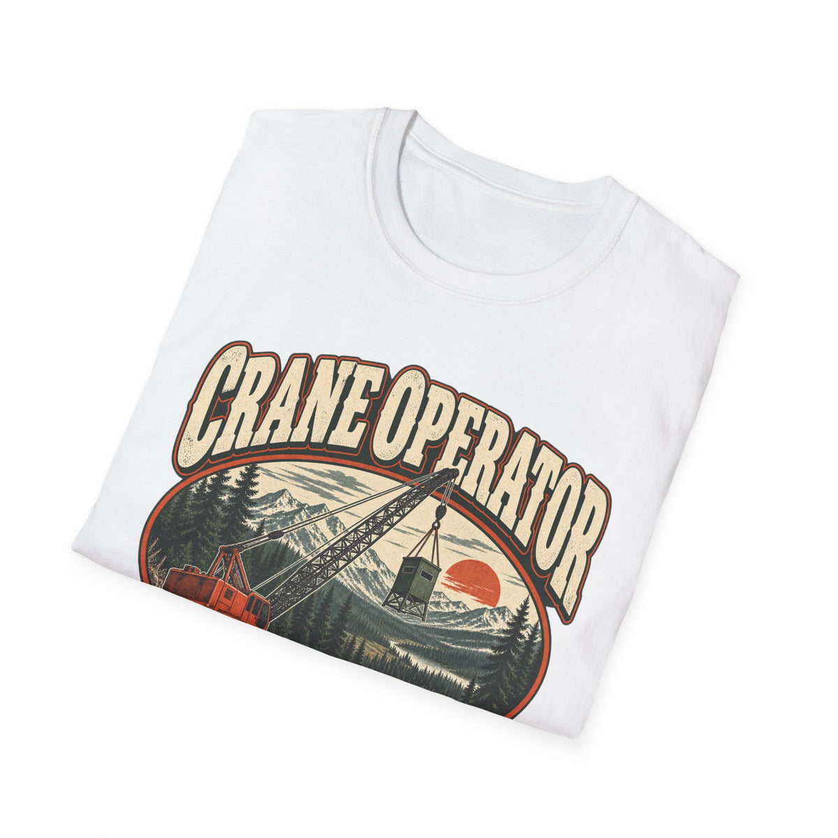 Old School Crane Operator T-shirt