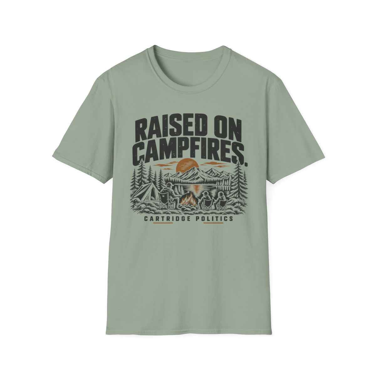 Raised on Campfires T-shirt