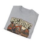 Old School Heavy Equipment Operator T-shirt