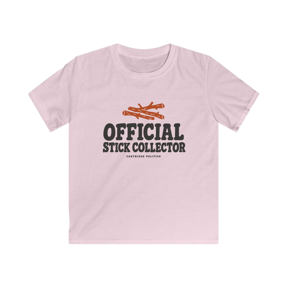 Kids Official Stick Collector T-shirt