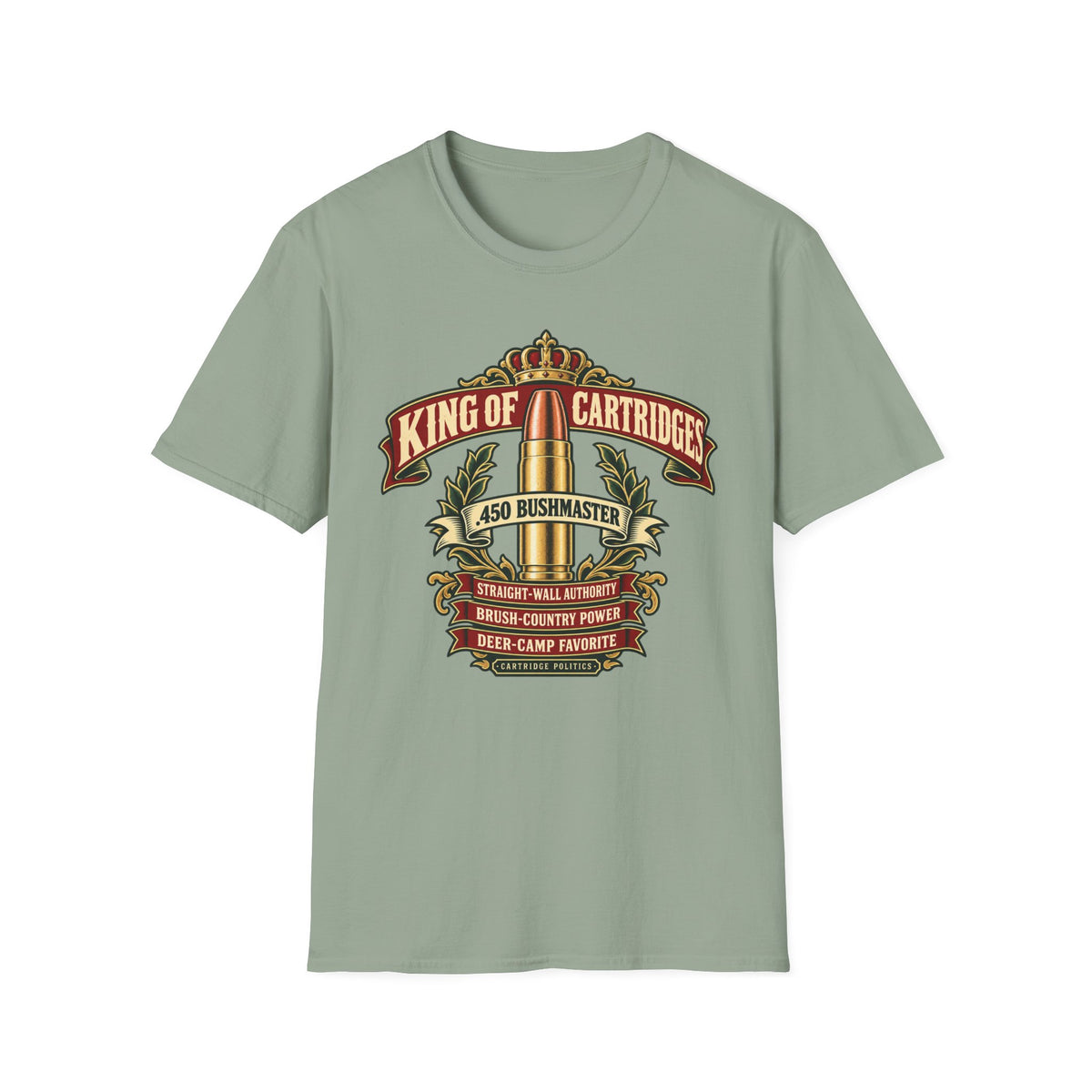 King of Cartridges .450 Bushmaster T-shirt
