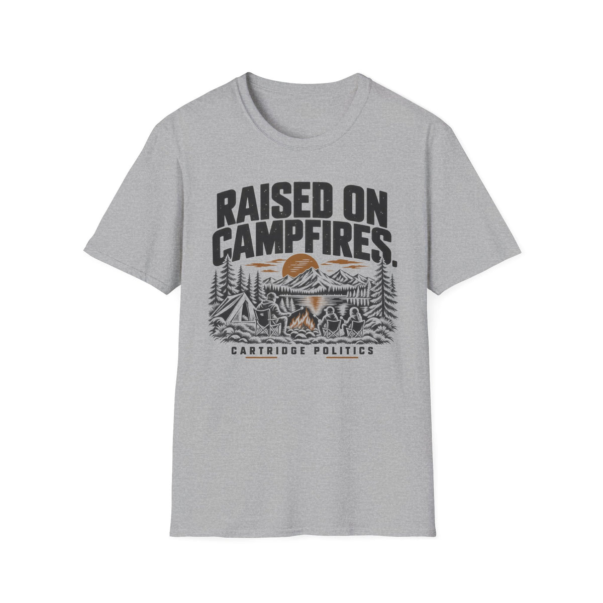 Raised on Campfires T-shirt