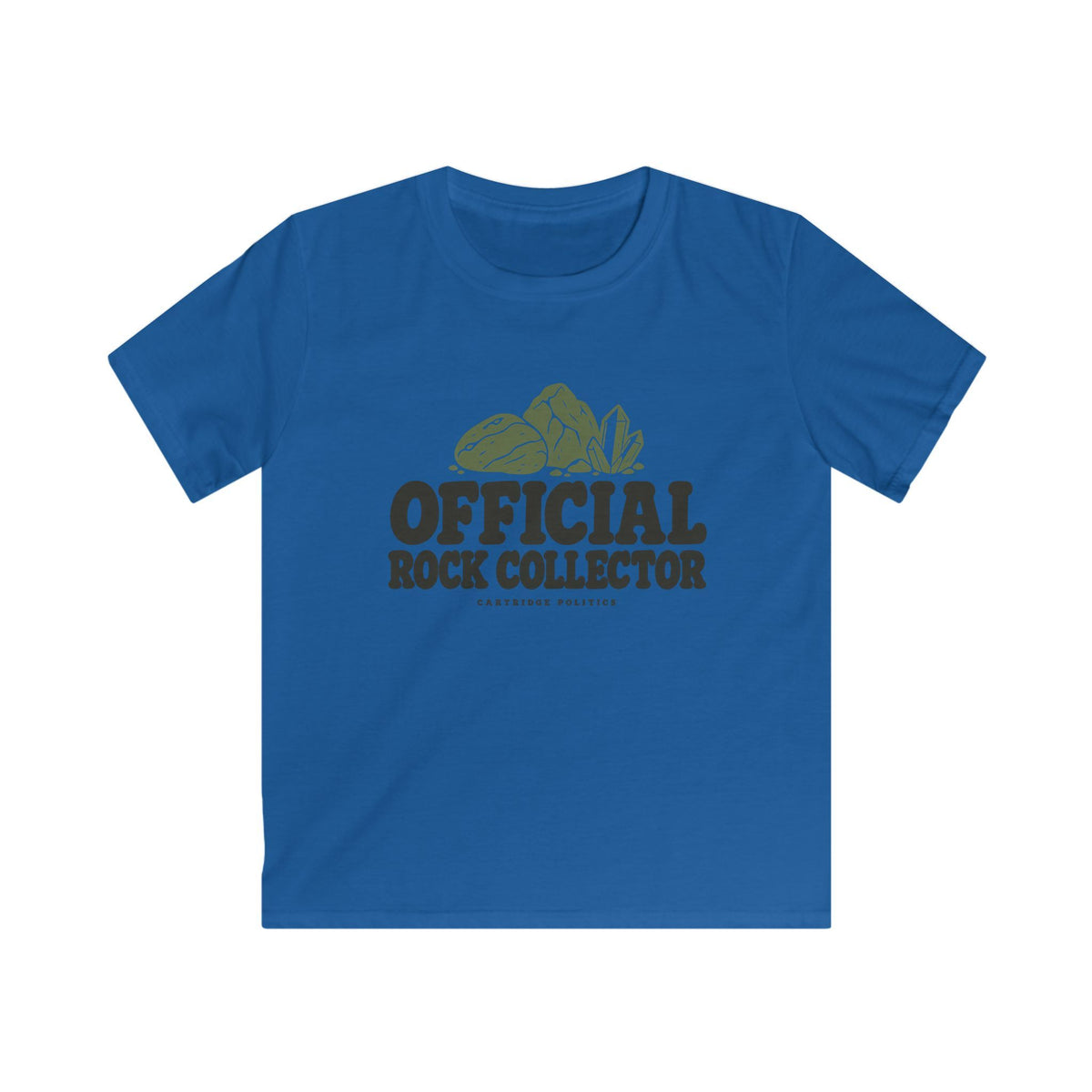 Kids Official Rock Collector T-shirt