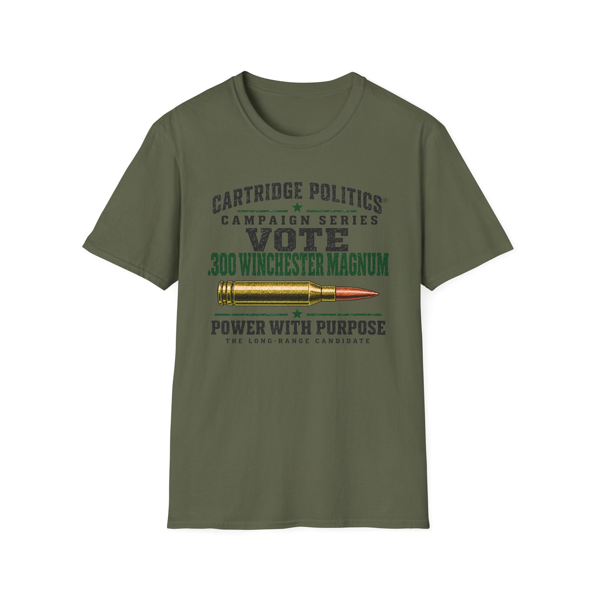 Vote .300 Winchester Magnum T-shirt