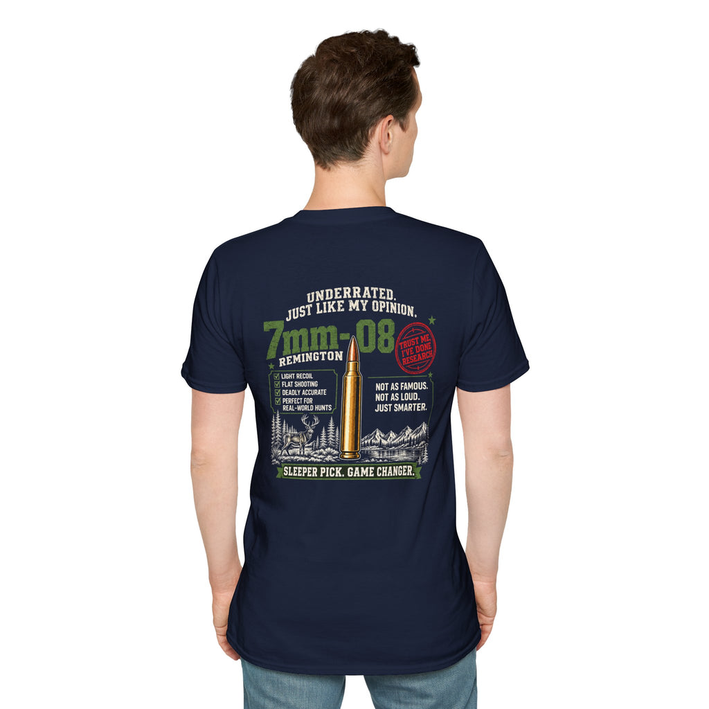 Team 7mm-08 Remington Detailed T-shirt