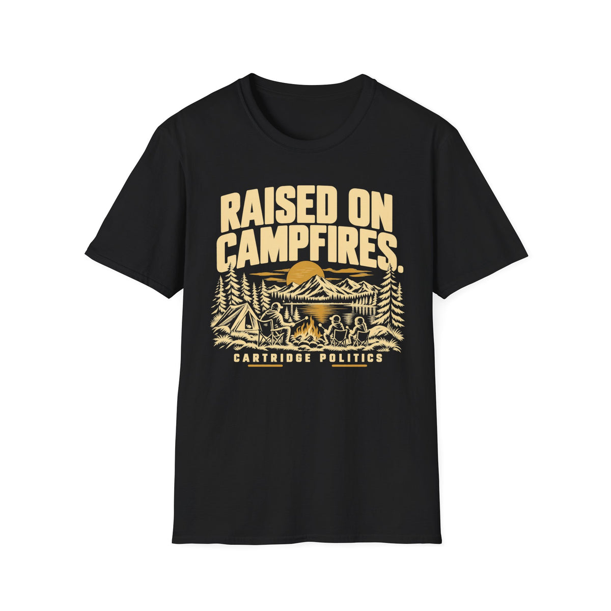 Raised on Campfires T-shirt