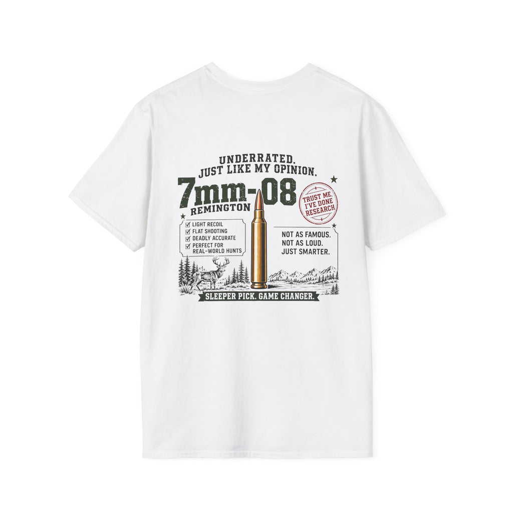 Team 7mm-08 Remington Detailed T-shirt