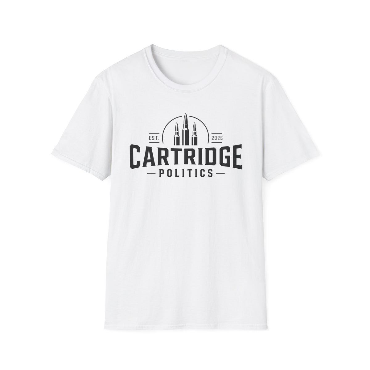 Cartridge Politics Logo T-shirt