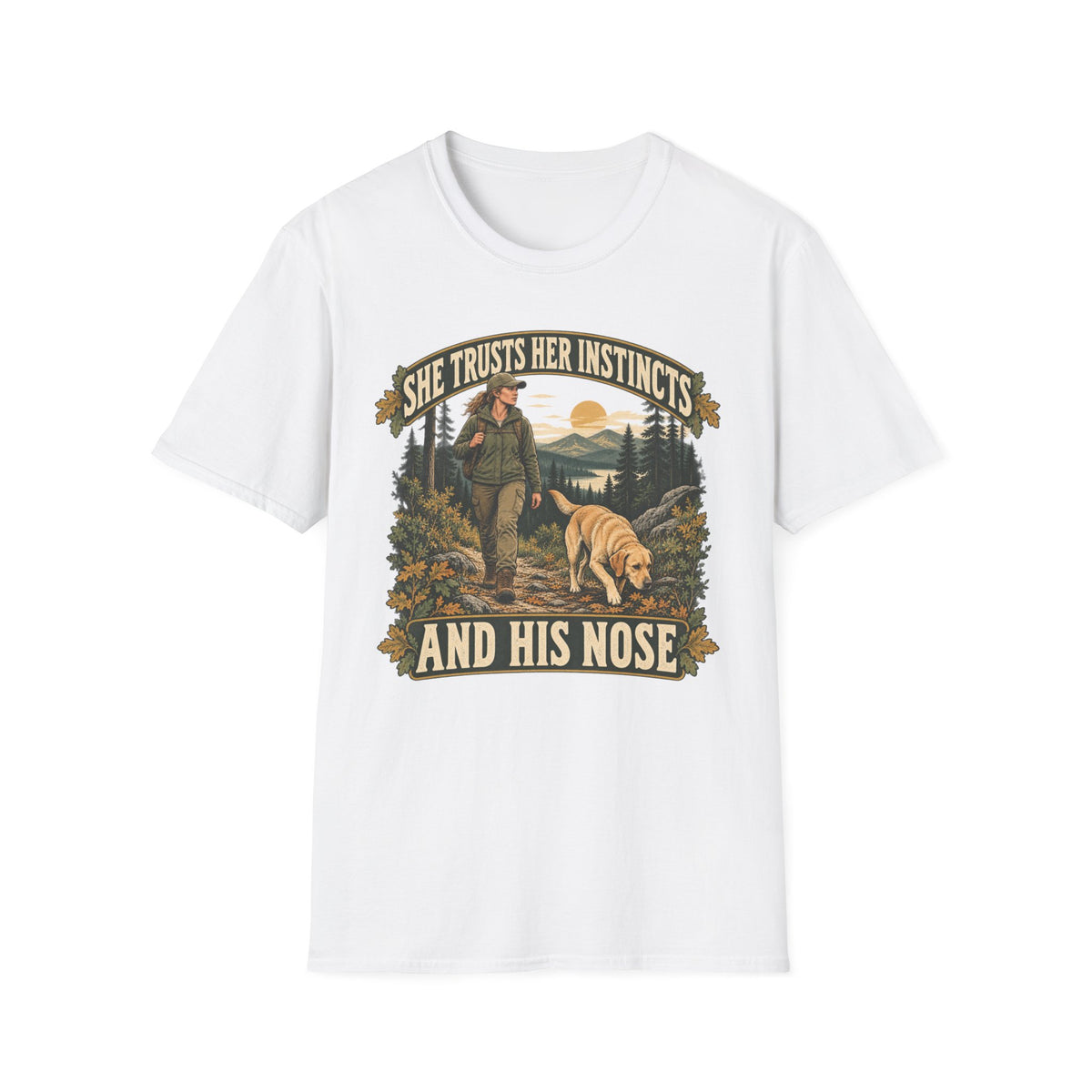 She Trusts Her Instincts T-shirt