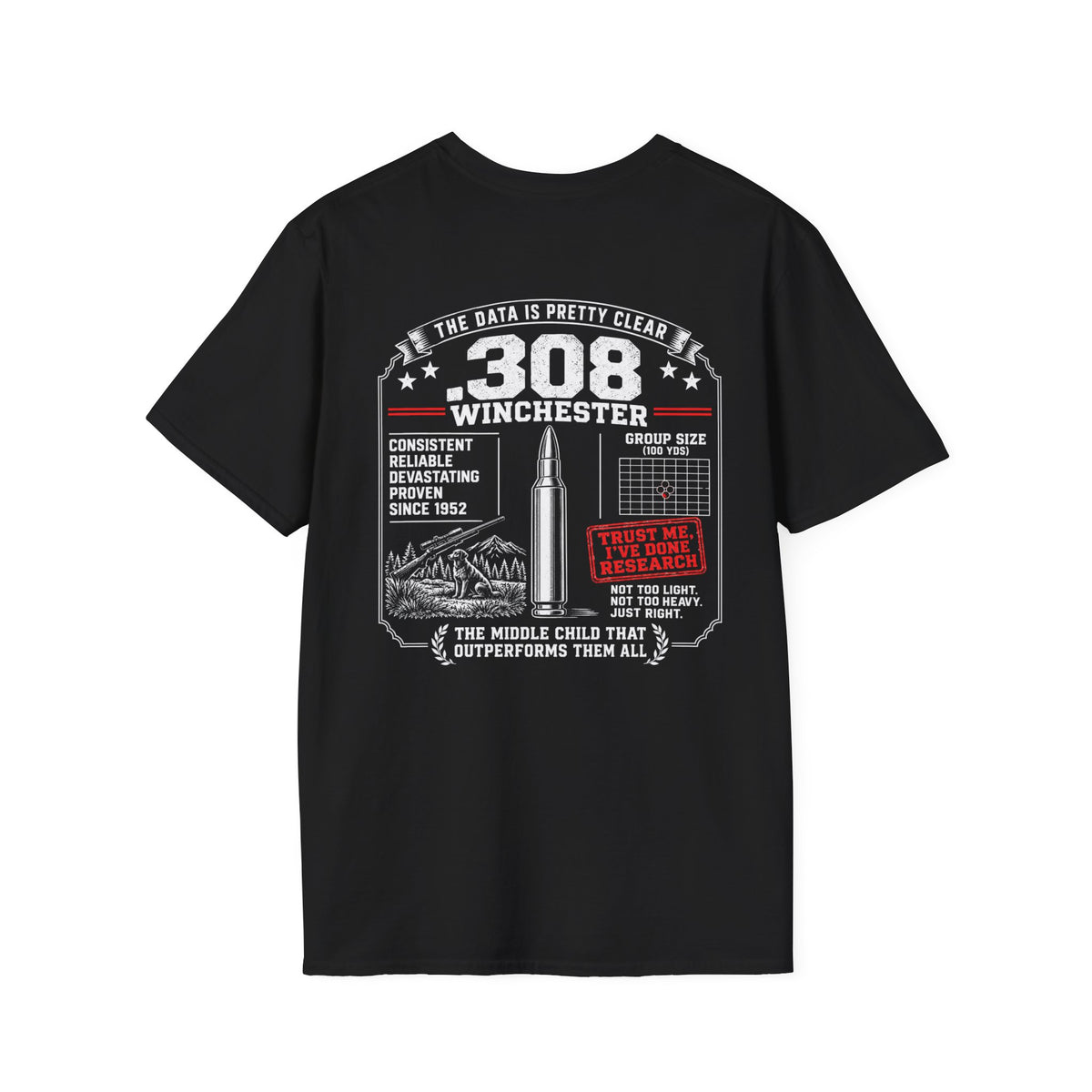 Team .308 Detailed T-shirt