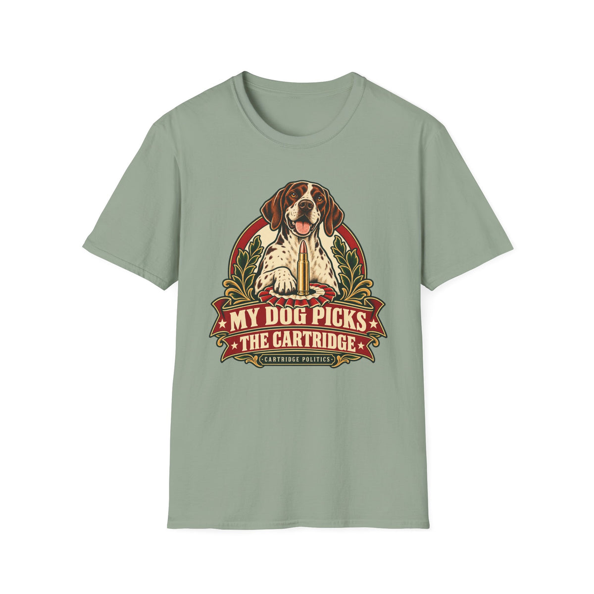 Bird Dog Picks the Cartridge T-shirt