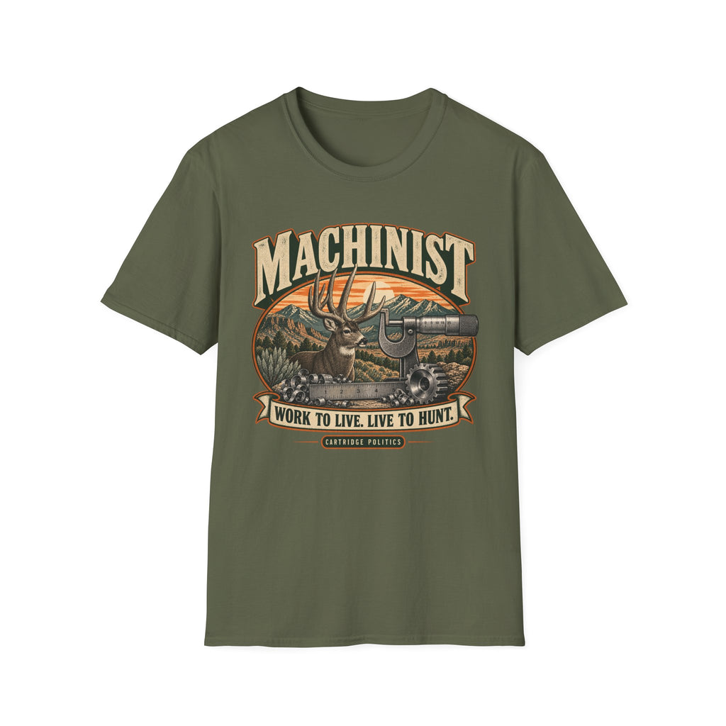 Old School Machinist T-shirt